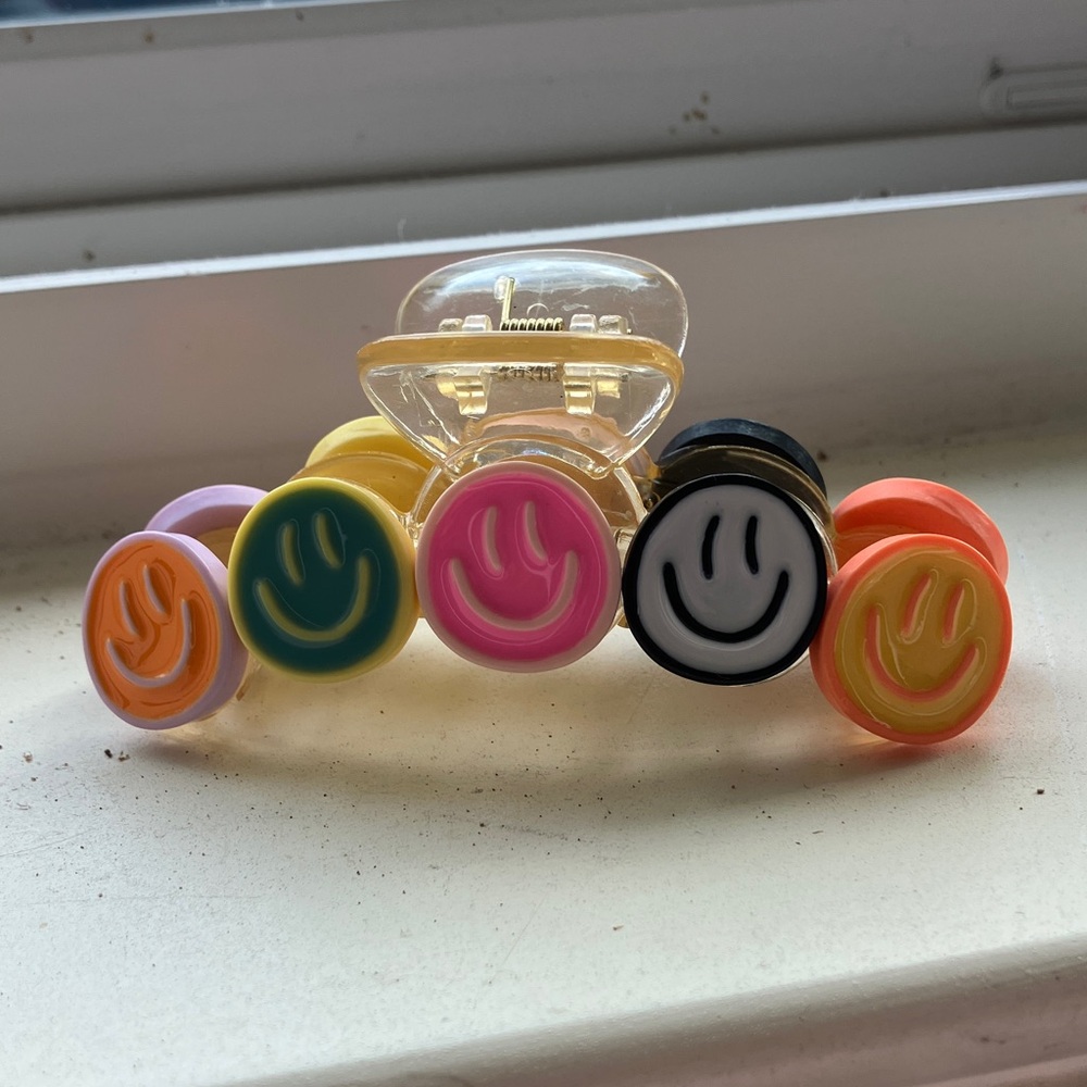 Missoni for Target Multicolor Smiley Hair Clip